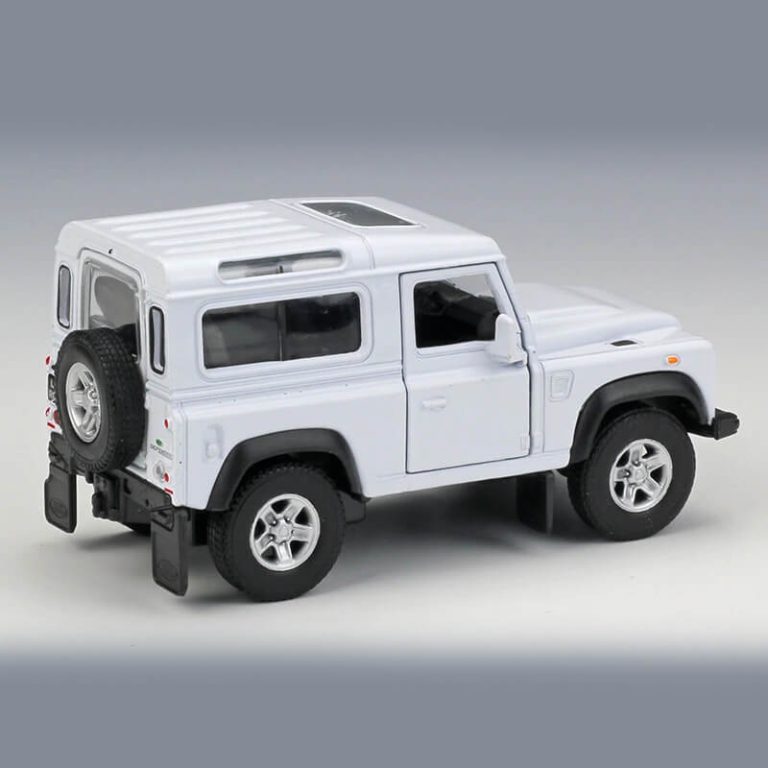 Land Rover Defender Shortwheel Base Diecast Model SUV Welly Brand Metal ...